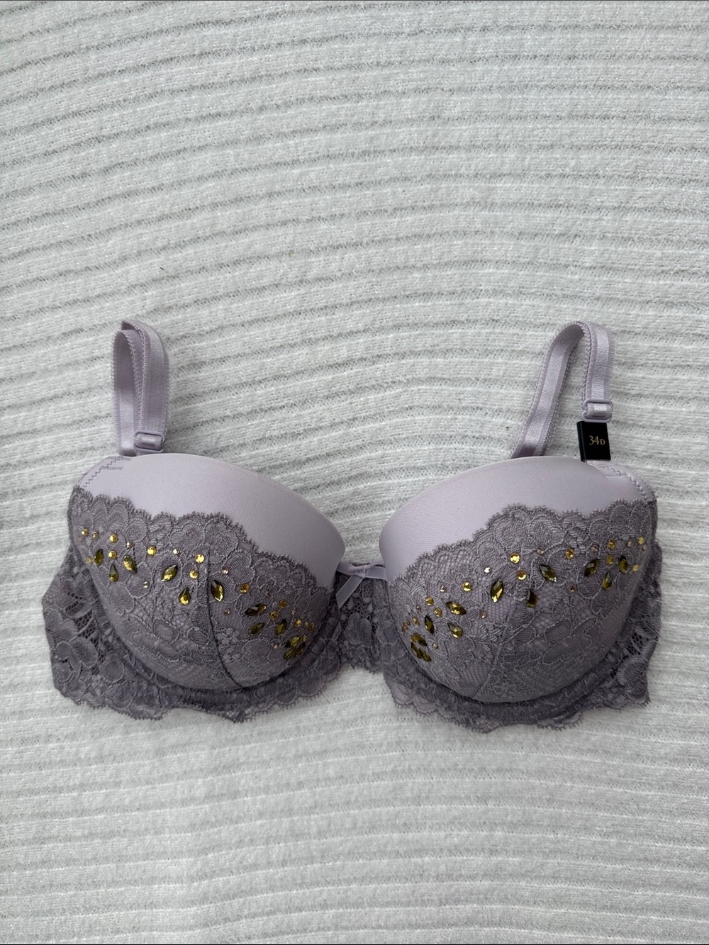 VICTORIA’S SECRET | NWT Dream Angels Demi Bra Purple Lavender 34D